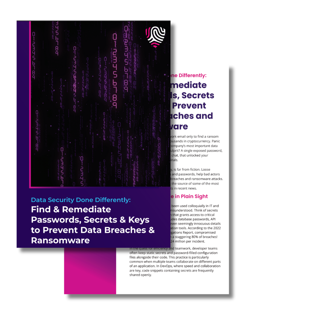 Find Remediate Passwords Secrets Keys Lp
